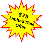 $75 Limited Offer