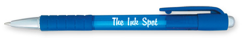 Personalized Slimline Rubber Grip Pens