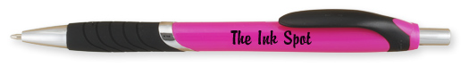 Personalized Carnival Rubber Grip Pens